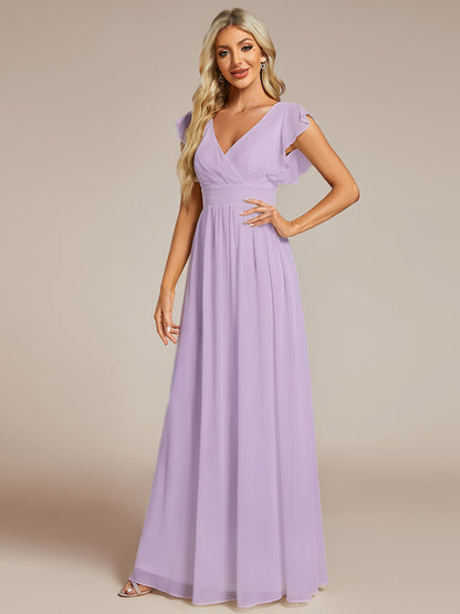Casilda | Vestido Largo de Gasa con Espalda Abierta