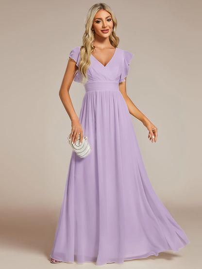 Casilda | Vestido Largo de Gasa con Espalda Abierta