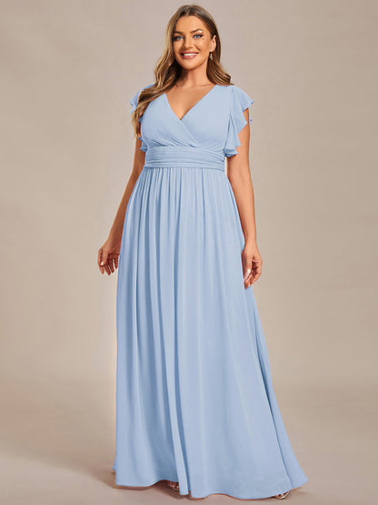 Casilda | Vestido Largo de Gasa con Espalda Abierta