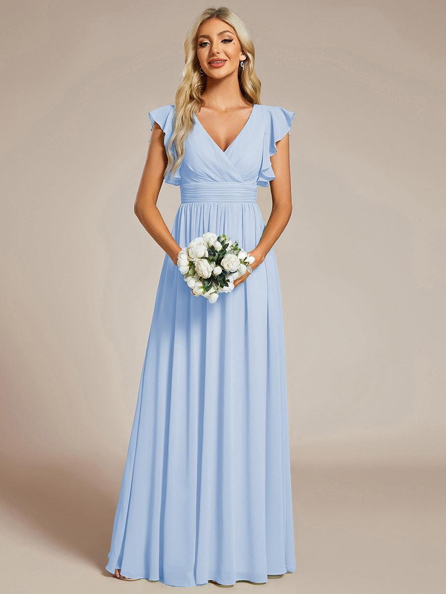Casilda | Vestido Largo de Gasa con Espalda Abierta
