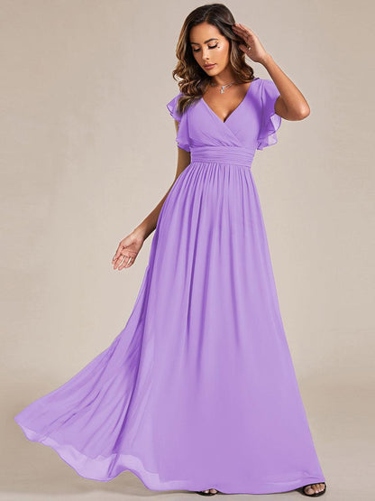 Casilda | Vestido Largo de Gasa con Espalda Abierta