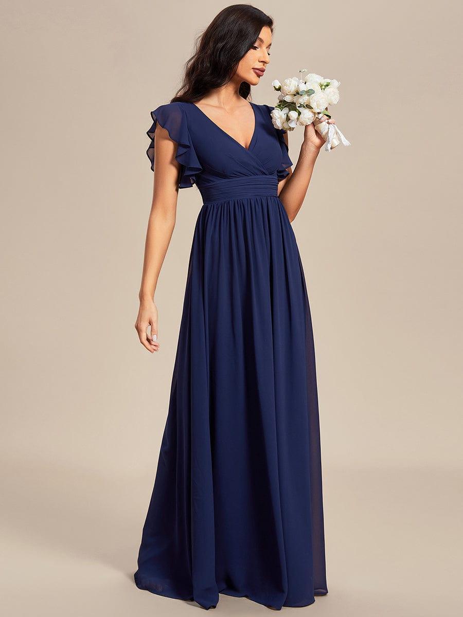 Casilda | Vestido Largo de Gasa con Espalda Abierta