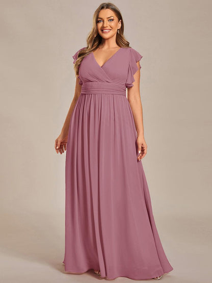 Casilda | Vestido Largo de Gasa con Espalda Abierta