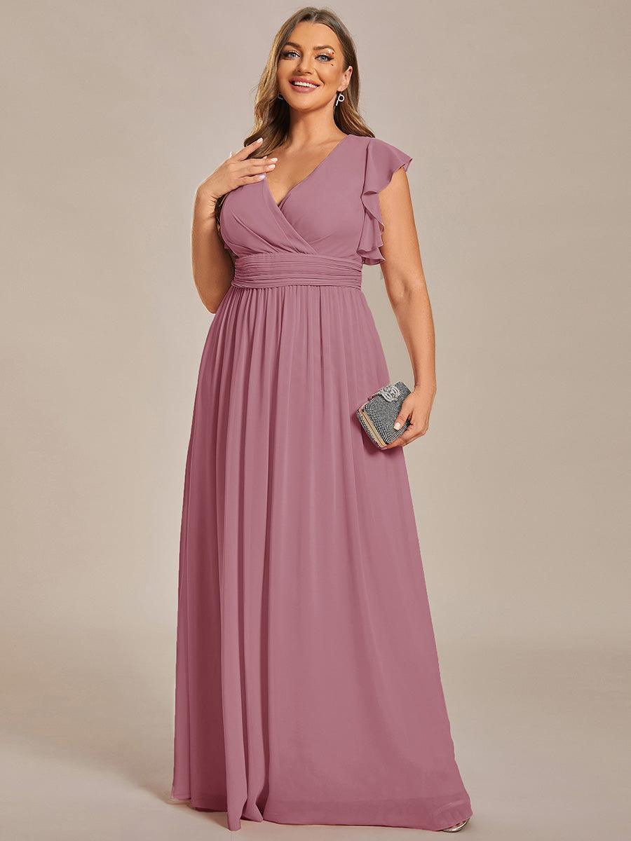Casilda | Vestido Largo de Gasa con Espalda Abierta