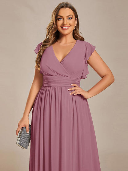 Casilda | Vestido Largo de Gasa con Espalda Abierta