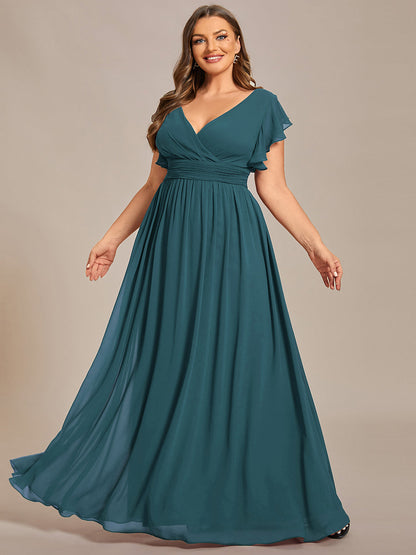 Casilda | Vestido Largo de Gasa con Espalda Abierta