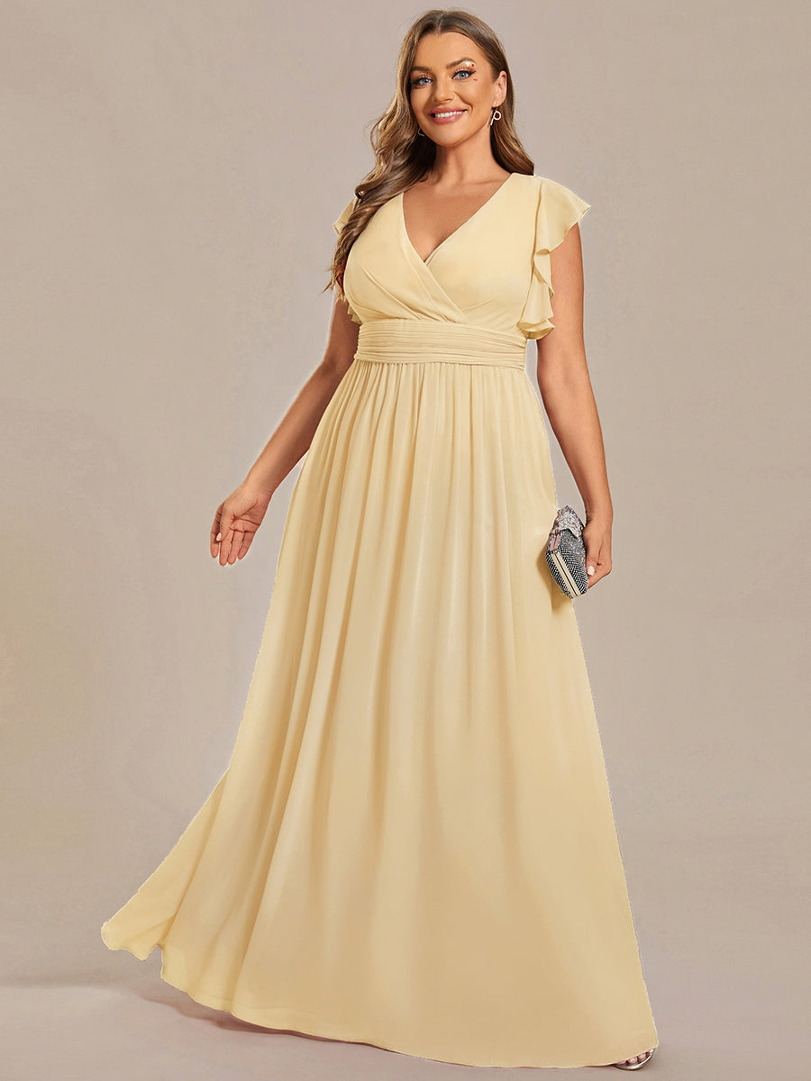 Casilda | Vestido Largo de Gasa con Espalda Abierta