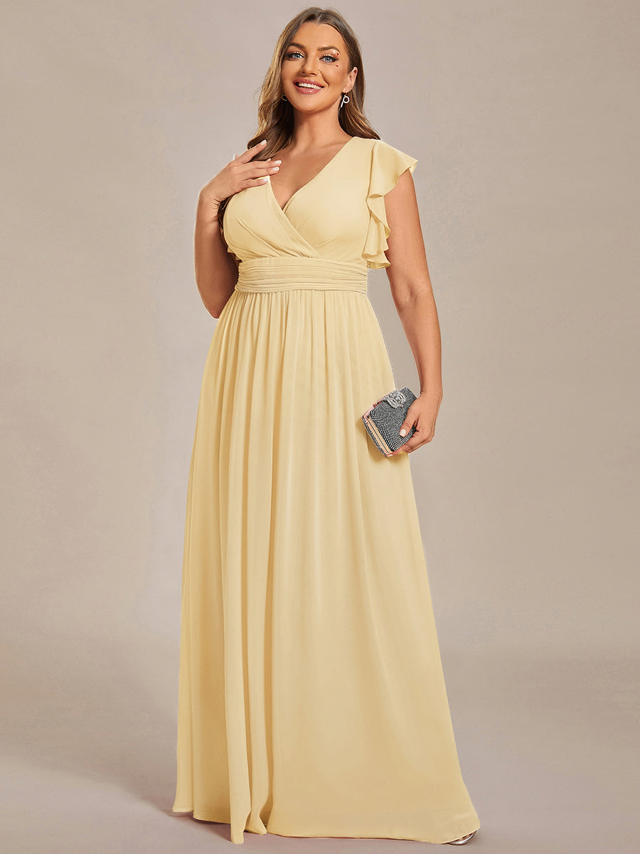 Casilda | Vestido Largo de Gasa con Espalda Abierta