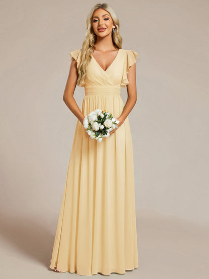 Casilda | Vestido Largo de Gasa con Espalda Abierta
