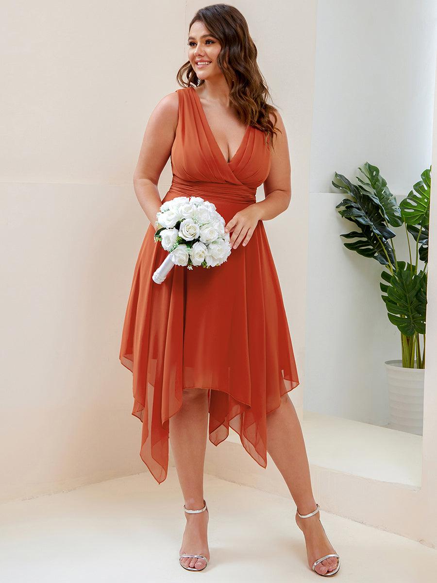 Aroa | Vestido Largo de Gasa con Bajo Asimétrico