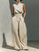 Alma | Linen and Cotton Jumpsuit