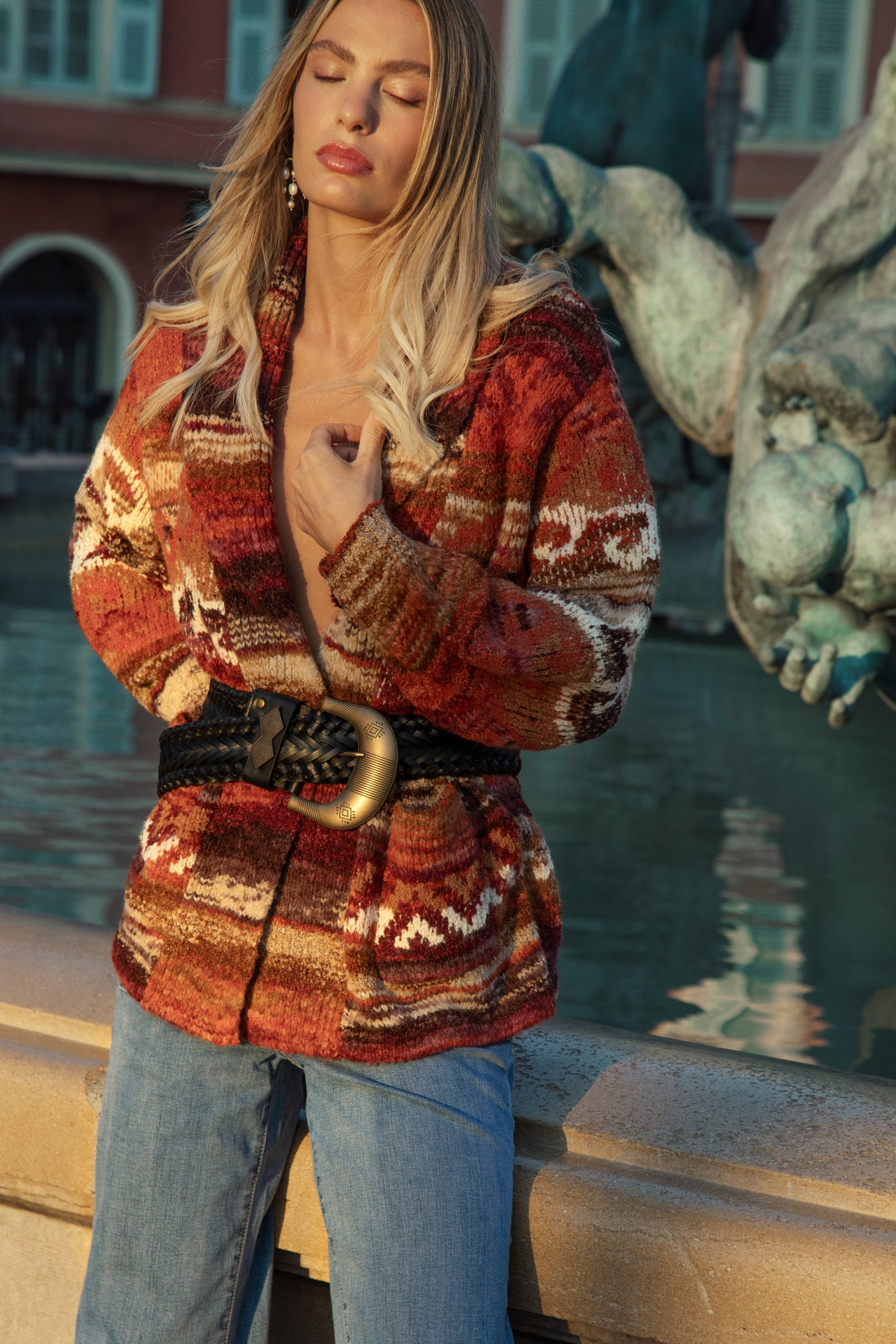 Kasbah Belted Cardigan