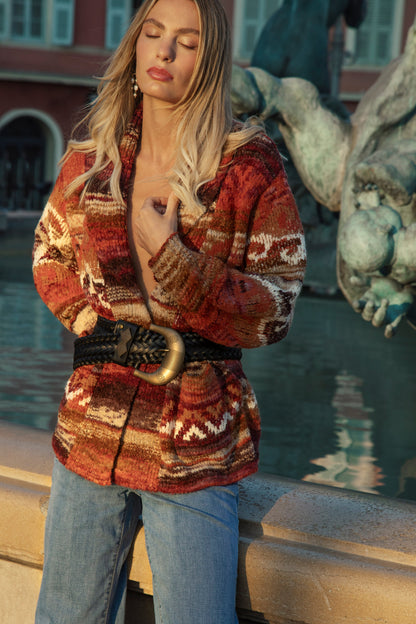 Kasbah Belted Cardigan