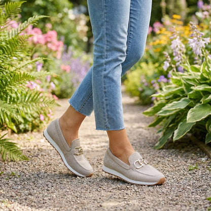 Alba | Zapato Tipo Mocasín con Amortiguación Deportiva
