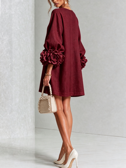 Perla | Vestido Mini con Puños