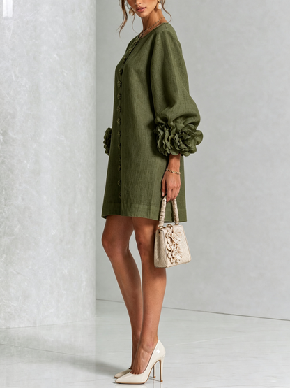 Perla | Vestido Mini con Puños