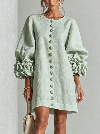 Perla | Vestido Mini con Puños