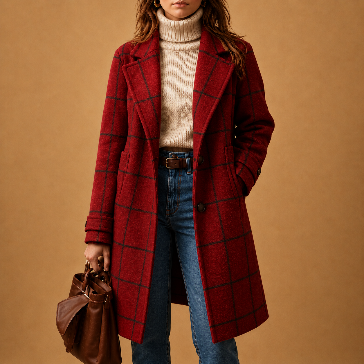 Eleanor | Classic Checked Coat
