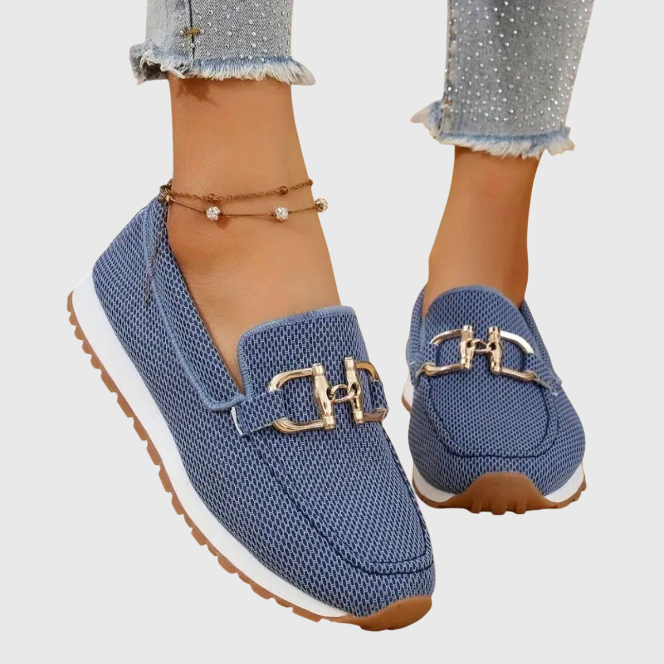 Alba | Zapato Tipo Mocasín con Amortiguación Deportiva