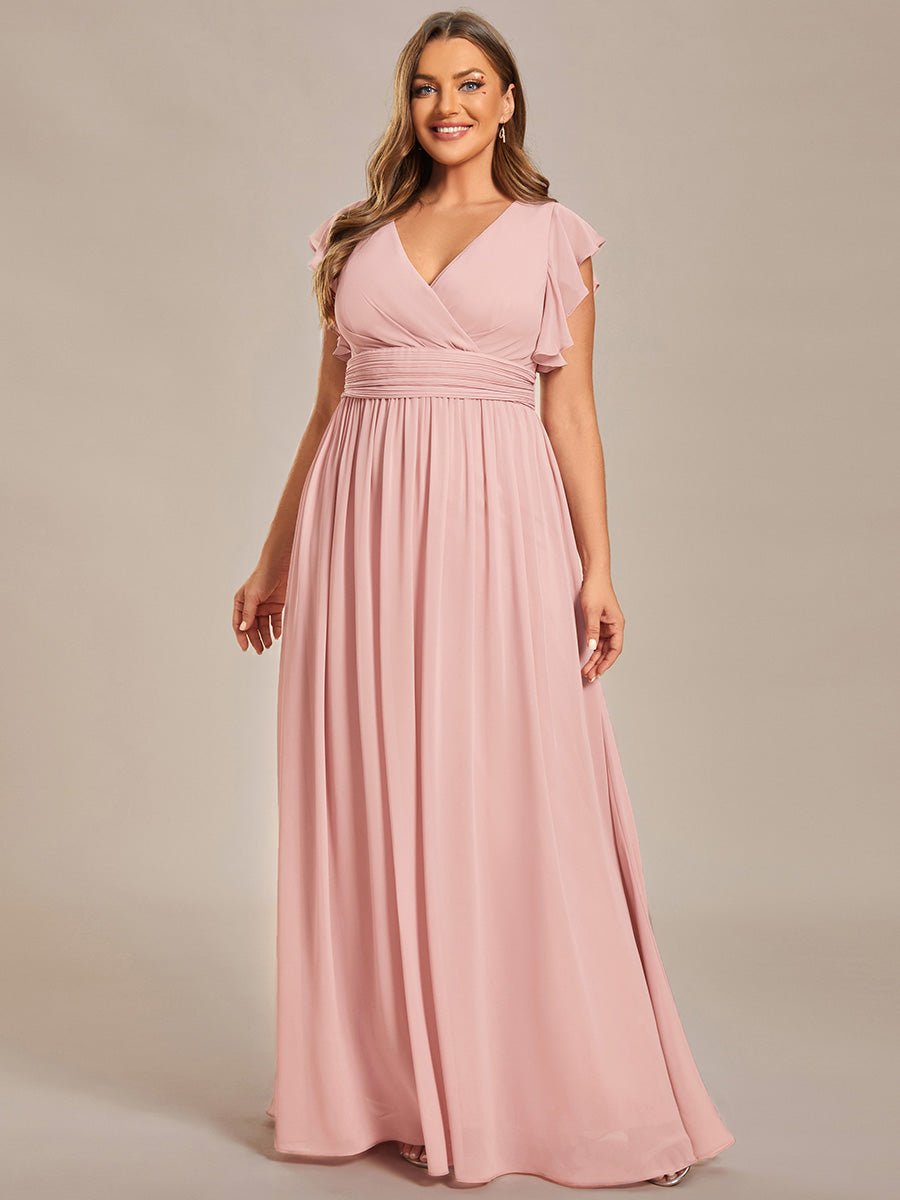 Casilda | Vestido Largo de Gasa con Espalda Abierta
