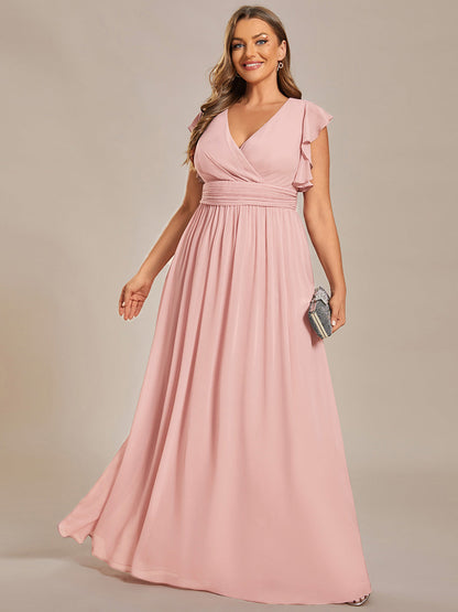 Casilda | Vestido Largo de Gasa con Espalda Abierta