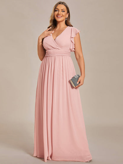 Casilda | Vestido Largo de Gasa con Espalda Abierta