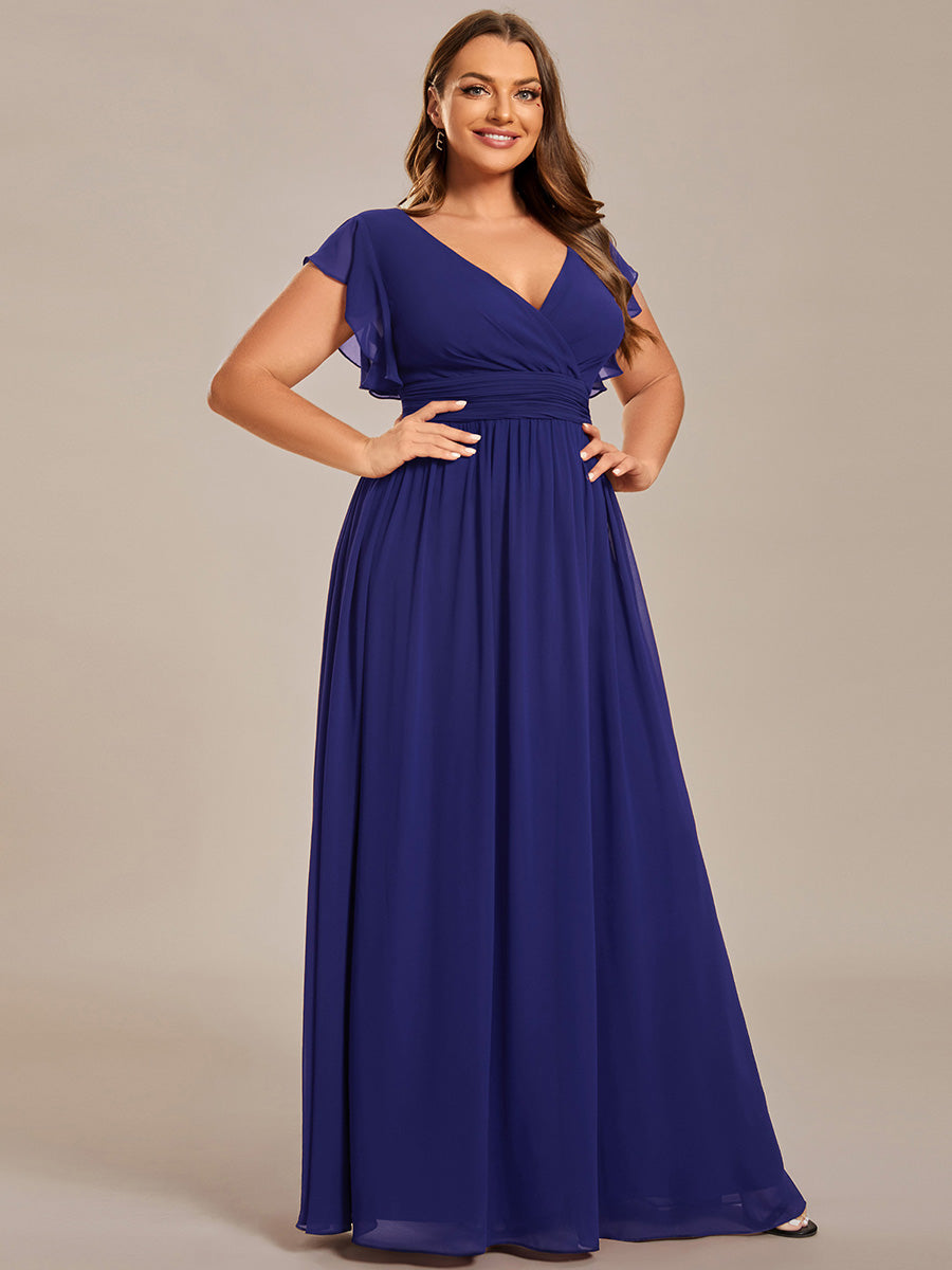 Casilda | Vestido Largo de Gasa con Espalda Abierta