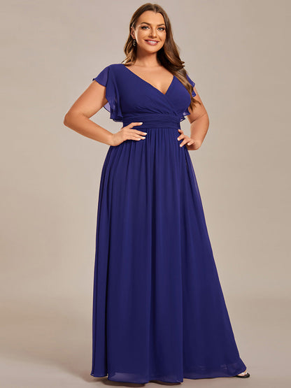 Casilda | Vestido Largo de Gasa con Espalda Abierta