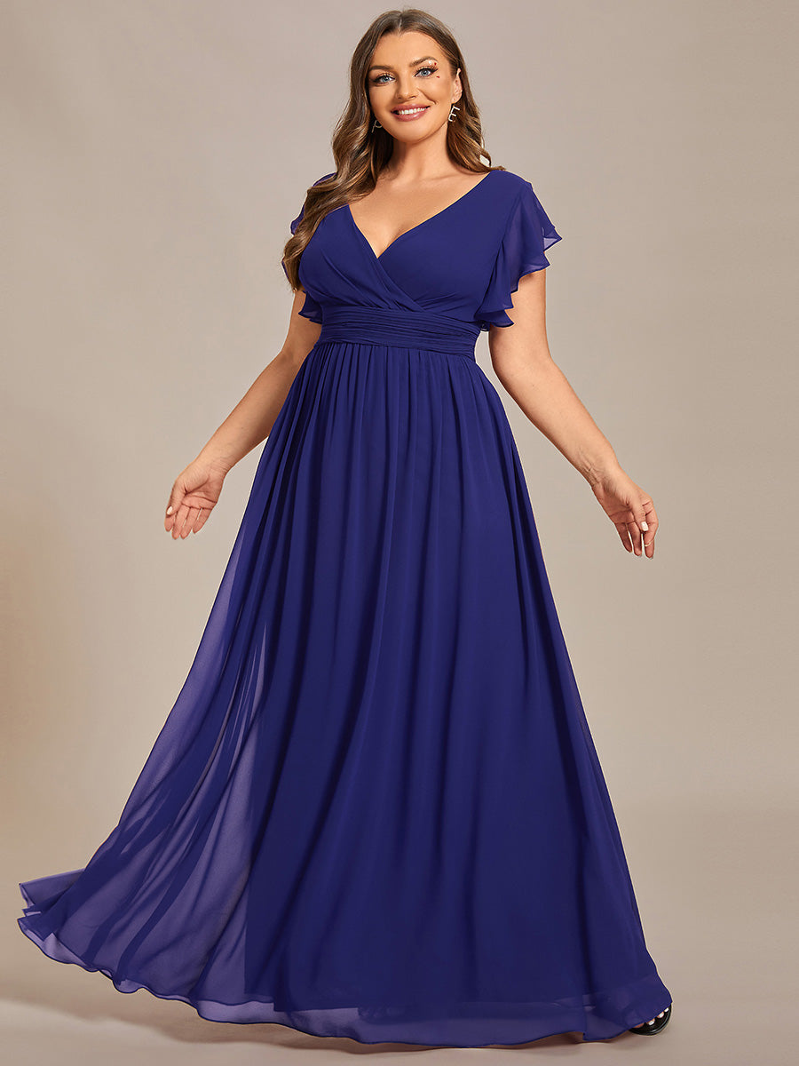 Casilda | Vestido Largo de Gasa con Espalda Abierta