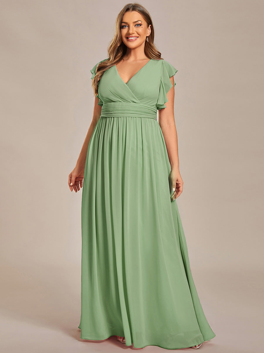 Casilda | Vestido Largo de Gasa con Espalda Abierta