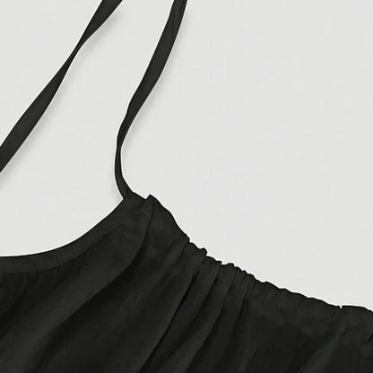 Zahara | Vestido con Espalda Abierta Ajustable