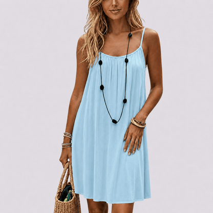 Zahara | Vestido con Espalda Abierta Ajustable