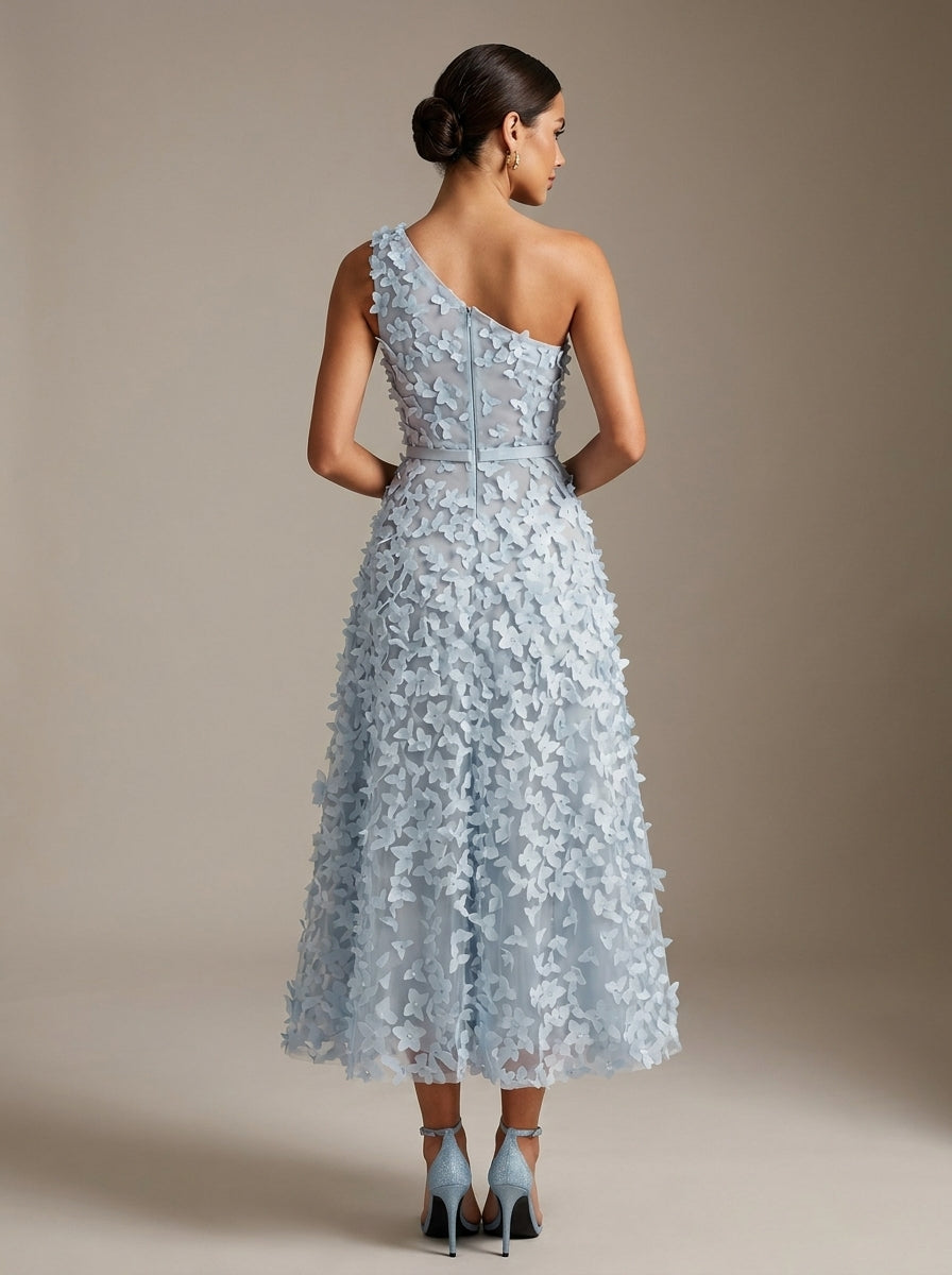 Aurora | Vestido Midi de Tul con Mariposas